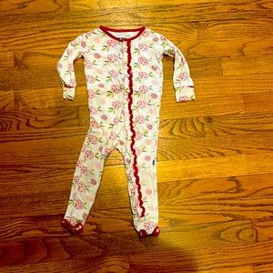 Kickee Pants Ruffle Coverall 12-18 months.